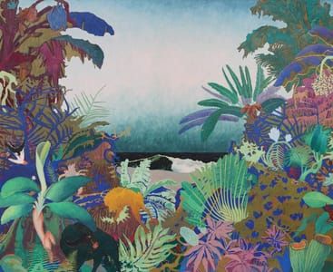 Artwork Title: Island X (#2, Homage to Rousseau)