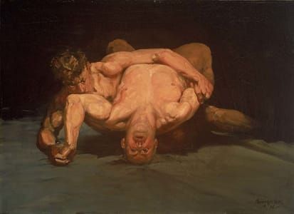 Artwork Title: The Wrestlers