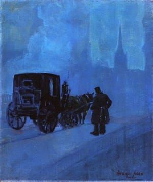 Artwork Title: Foggy Night, New York