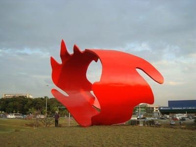 Artwork Title: Escultura 100 anos da imigração japonesa (Sculpture 100 Years of Japanese Immigration)