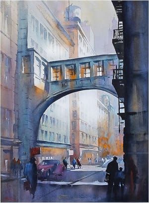 Artwork Title: Lower West Side -NYC