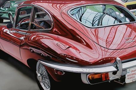 Artwork Title: E Type Jaguar