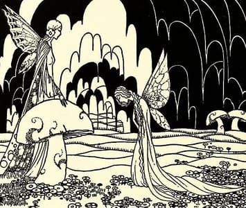 Artwork Title: The fairy must give herself up to the queen and lose her power for eight days