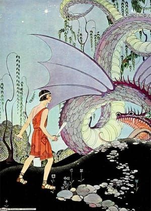 Artwork Title: Cadmus and the Dragon
