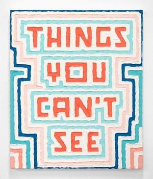 Artwork Title: Stop Believing (Things You Can't See)