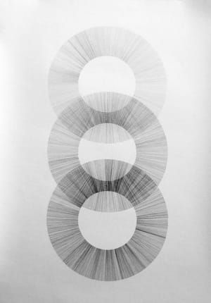 Artwork Title: Line meditation #10