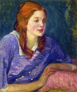Artwork Title: Carol with Red Curls