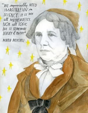 Artwork Title: Maria Mitchell