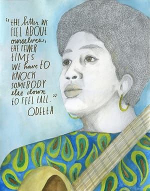 Artwork Title: Odetta