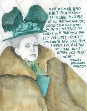 Artwork Title: Frances Benjamin Johnston