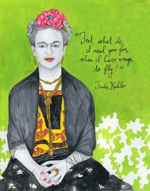 Artwork Title: Frida Kahlo