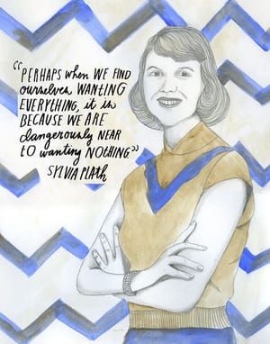 Artwork Title: Sylvia Plath
