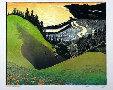 Artwork Title: Bolinas Ridge Sunset