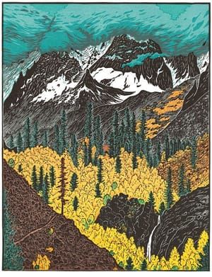 Artwork Title: Horse Creek Trail, Hoover Wilderness