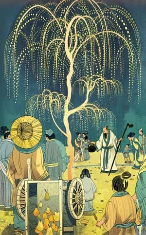 Artwork Title: Chinese Fairy Tale and Fantasies
