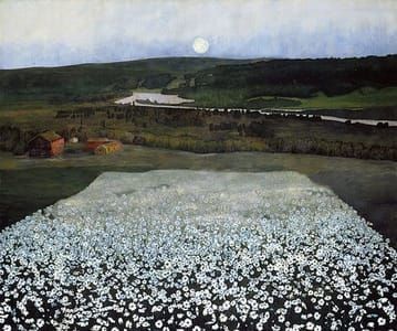 Artwork Title: Flower Meadow in the North