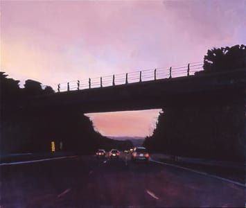 Artwork Title: Strange Summer Dusk Drive,    March