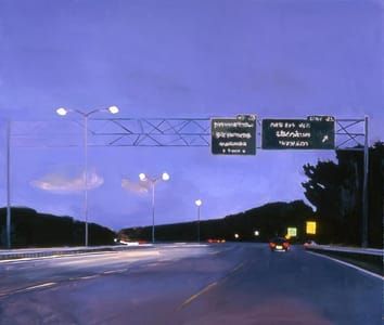 Artwork Title: Late Light and Longing,     January