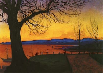Artwork Title: Evening, Akershus