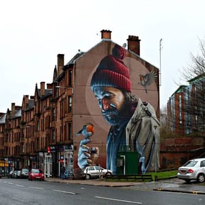 Artwork Title: Mural in Glascow