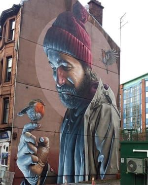 Artwork Title: Mural in Glascow