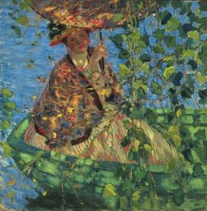 Artwork Title: Through the Vines Frederick Carl Frieseke