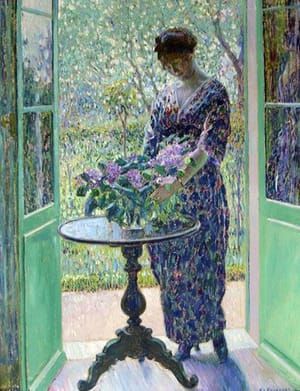 Artwork Title: Spring and Lilacs