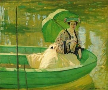 Artwork Title: Lady with a Parasol