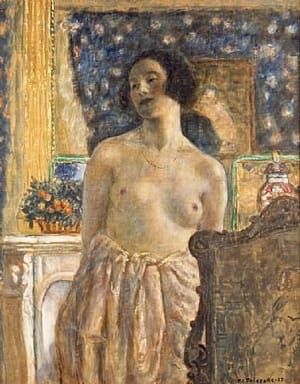 Artwork Title: Half-Draped Nude