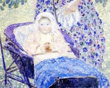 Artwork Title: Baby in Pram