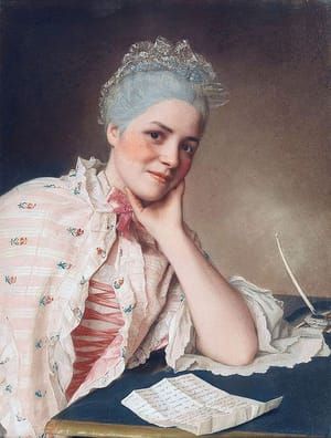 Artwork Title: Mademoiselle Louise Jacquet, Actress