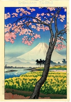 Artwork Title: The River Banyu In Springtime