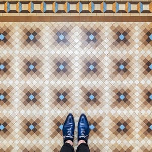 Artwork Title: Barcelona Floors  Hotel Praktik