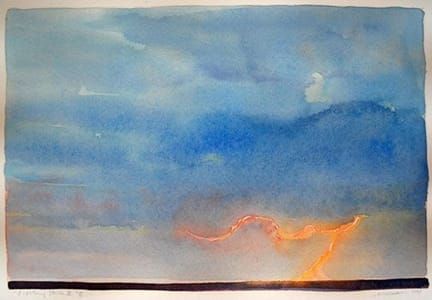 Artwork Title: Kansas Landscape Watercolors