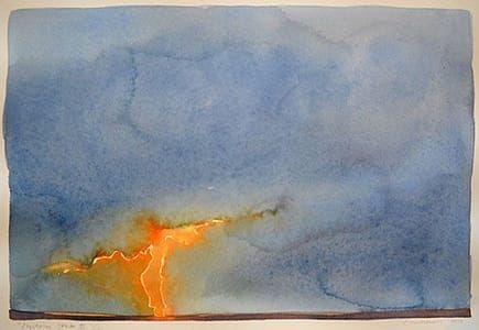 Artwork Title: Kansas Landscape Watercolors