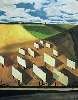Artwork Title: Billboards in the Middle of Nowhere