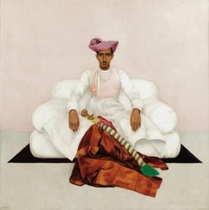 Artwork Title: Portrait of the Maharaja of Indore