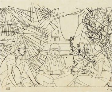 Artwork Title: Moroccan Study