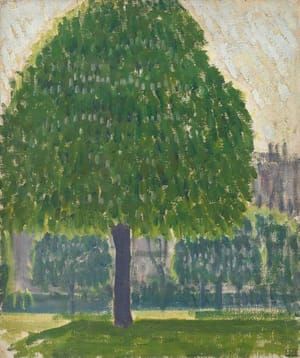 Artwork Title: Chestnut Trees