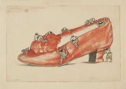 Artwork Title: The Assault of the Shoe