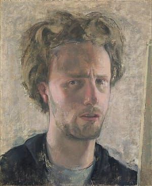 Artwork Title: Self Portrait in Sweatshirt