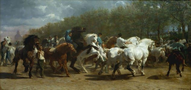 Artwork Title: Horse Fair