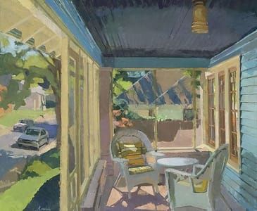 Artwork Title: September Porch