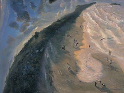 Artwork Title: Just before Dark, Kingscliff' 1996