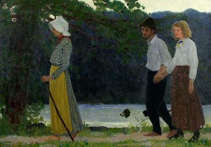 Artwork Title: Mountain Courtship