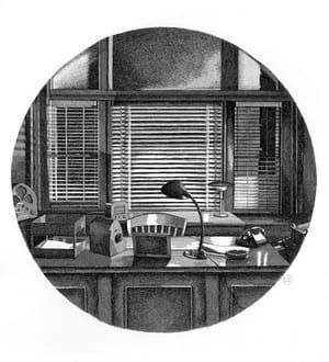 Artwork Title: Noir Desk