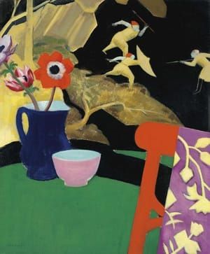 Artwork Title: Still Life with Lacquer Screens