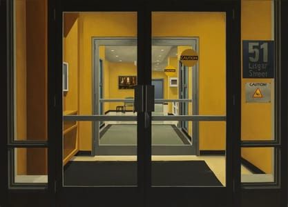 Artwork Title: 51 Lisgar (Night-windows)