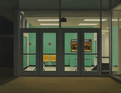 Artwork Title: In the waiting room (early sunday morning)