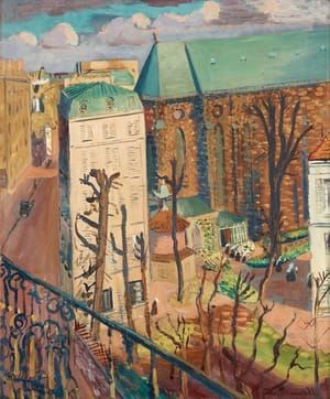 Artwork Title: Paysage, Le Couvent